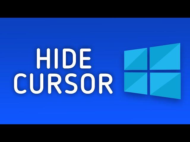 How to Hide Mouse Cursor While Typing in Windows 10