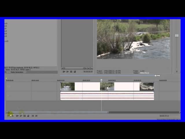 Learn Sony Vegas Pro - 14 How to Zoom Timeline view in Sony Vegas Pro