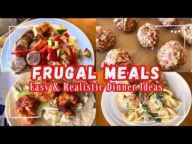 Meals On A Budget | Frugal + Recipes + Cheap Dinner Ideas + Low Income Homemaking + What I Ate