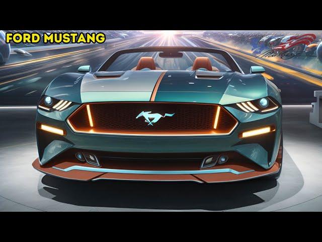 NEW 2025 Ford Mustang Convertible Model - Official Reveal | FIRST LOOK!