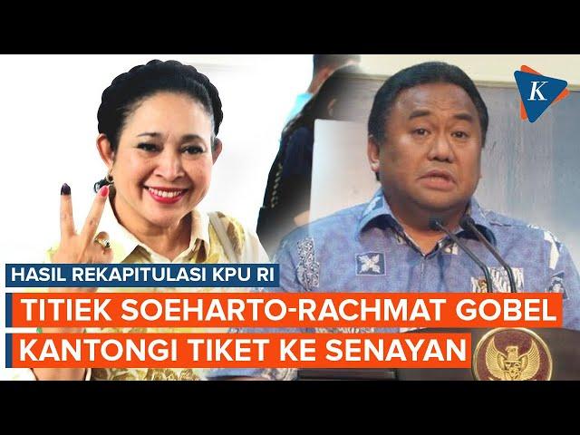 Titiek Soeharto dan Rachmat Gobel "Mulus" ke Senayan