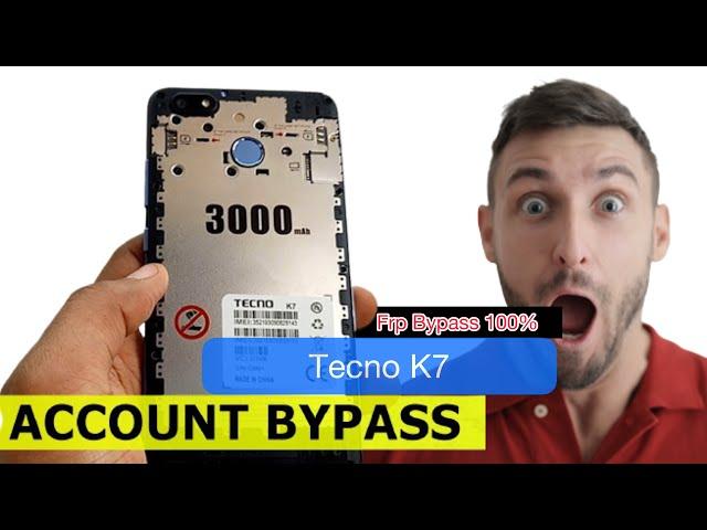 Tecno K7 Bypass Google Account || Tecno K7 Frp Bypass Working 1000%