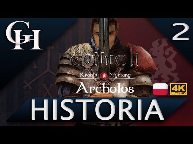 GOTHIC 2: KRONIKI MYRTANY [GROWY FILM DUBBING PL] HISTORIA Z GRY CZ.2|3  [CUTSCENKI/GAMEPLAY] PC 4K