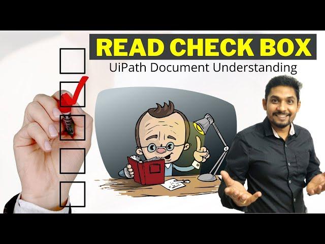 How to read a checkbox from a PDF using Document understanding framework