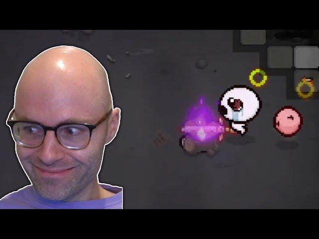 They gave Isaac a sword (The Binding of Isaac: Repentance)
