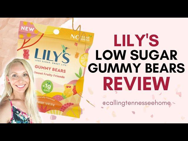 KETO CANDY REVIEW, Lily's Gummy Bears Low Sugar Candy