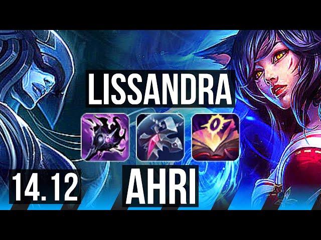 LISSANDRA vs AHRI (MID) | 7/3/13, Dominating, Rank 13 Liss | VN Grandmaster | 14.12