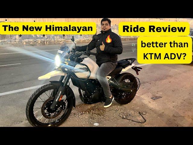 The All New Royal Enfield Himalayan Ride Review | Better than KTM Adventure?