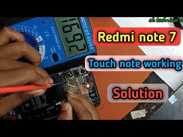 Redmi 7 touch not working problem solution