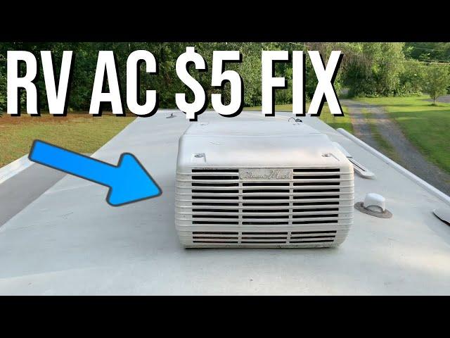 RV AC Not Blowing Cold Air and Tripping Breaker - QUICK & EASY FIX