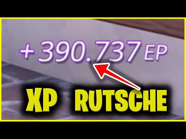 BESTER neuer XP Glitch mit XP Rutsche - Sammle EP und Kontolevel farmen  #fortnite