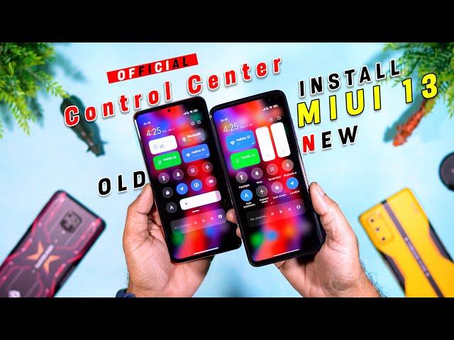 OFFICIAL MIUI 13 CONTROL CENTER FIRST LOOK | MIUI 13 NEW CONTROL CENTER 3.0 | MIUI 13 Install Now !