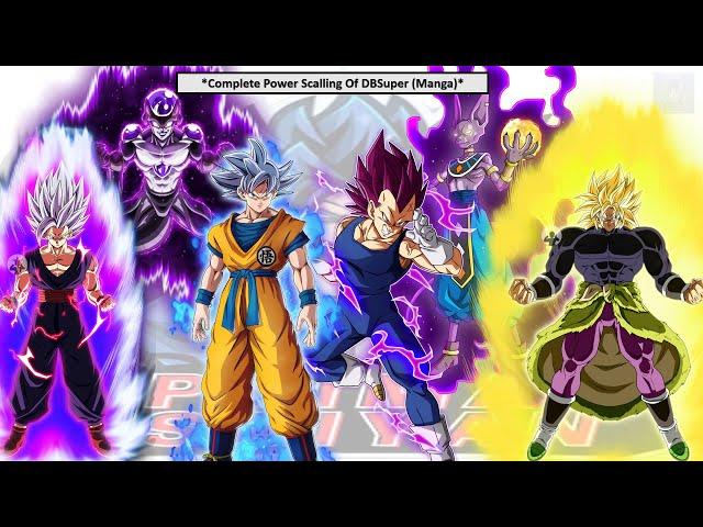 A Complete Power Scaling Of Dragon Ball Super (Manga) PART - 3 | Primal Saiyan