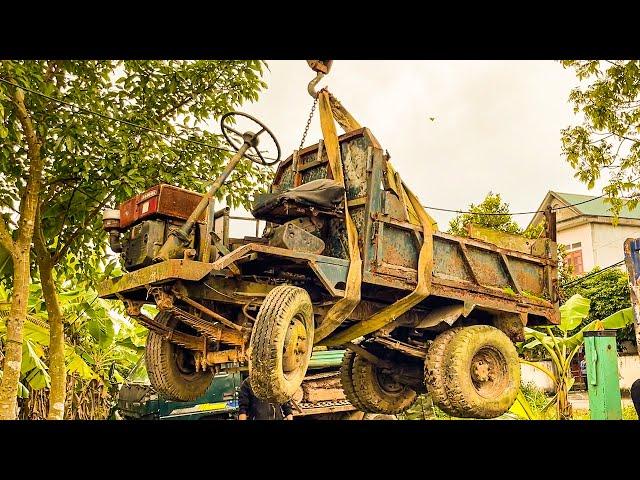 American Wartruck Restoration Project // P3 - Build Extremely Sturdy Dump Truck Body