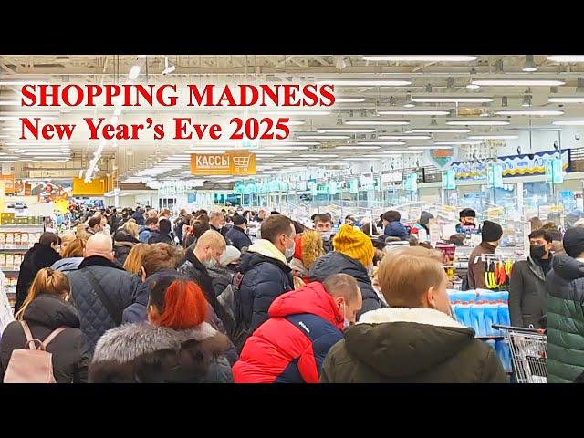 RUSSIAN SHOPPING MADNESS in the Biggest German Mall in RUSSIA / New Year’s Eve 2025