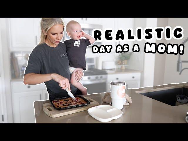 A VERY CHAOTIC DAY AS A MOM OF 2 / Realistic Mom Life, Protein Recipes + Q&A!