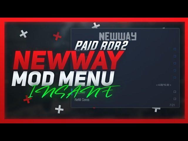 *UPDATED* NEWWAY MOD MENU SHOWCASE | RDR LIFETIME