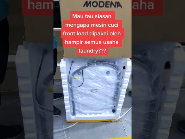  INI ALASAN MENGAPA MESIN CUCI FRONT LOADING BANYAK DI PAKAI USAHA LAUNDRY 