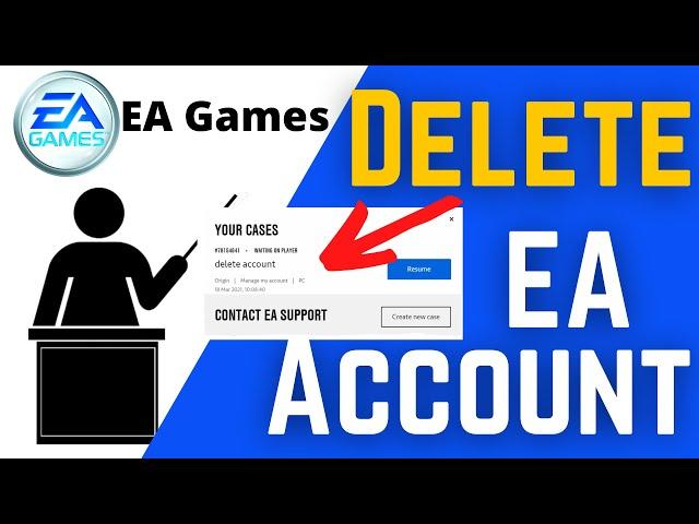 How To Delete My Ea Account On Pc | How To Delete Ea Account