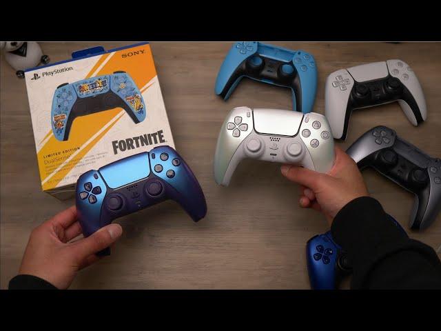 NEW PS5 Controller Colours Chroma Pearl + Indigo + Limited Fortnite Dualsense