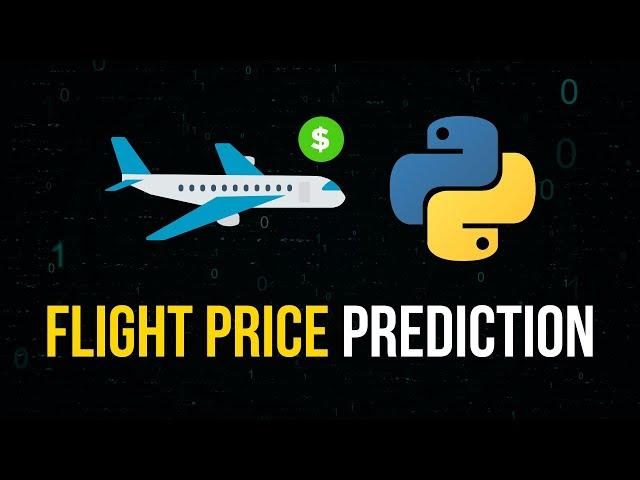 Flight Price Prediction in Python - Full Machine Learning Project