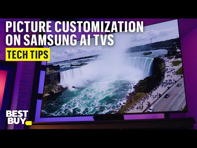 Automatically Customized Picture Settings with Samsung AI TVs – Tech Tips from Best Buy