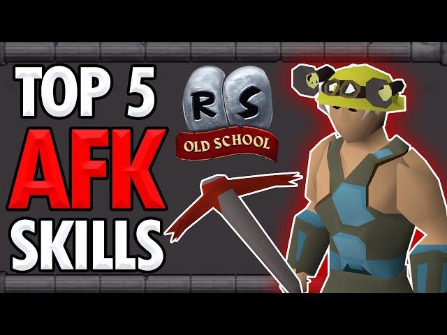 Top 5 AFK SKILLS on Old School Runescape | OSRS Top 5’s by nudfik