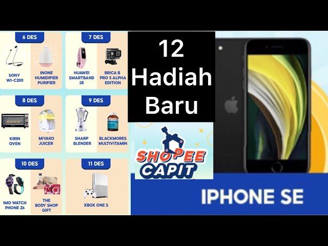 12 Hadiah baru Shopee Capit - Shopee Capit iPhone - Cara Mendapatkan iPhone Gratis