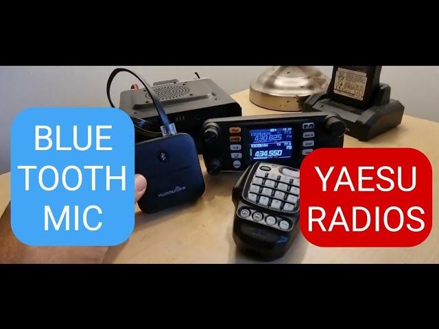 BlueTooth Mic For Yaesu  ftm 300 & more