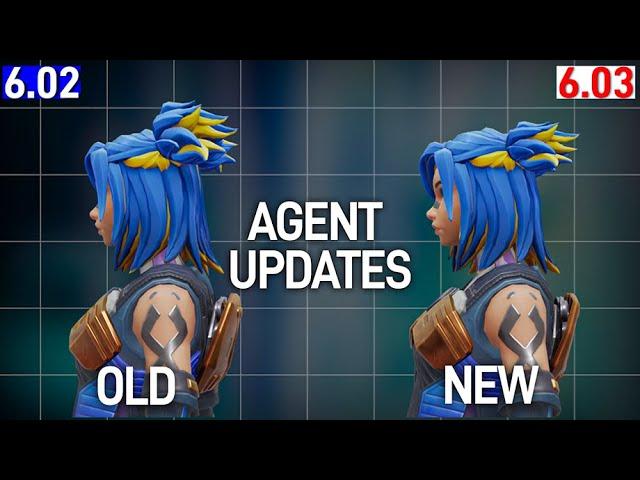 MODEL CHANGES // VALORANT 6.03