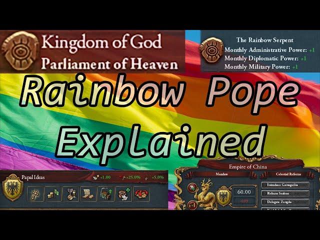 EU4 Rainbow Alcheringa EoC HRE Kingdom of God Pope Explained