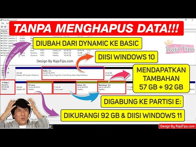 Cara Menyelesaikan Partisi Hardisk Yang Ribet Tanpa Menghapus Data!!!