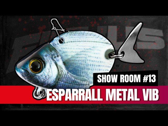 Esparrall Metal Vib, blade bait for light game fishing