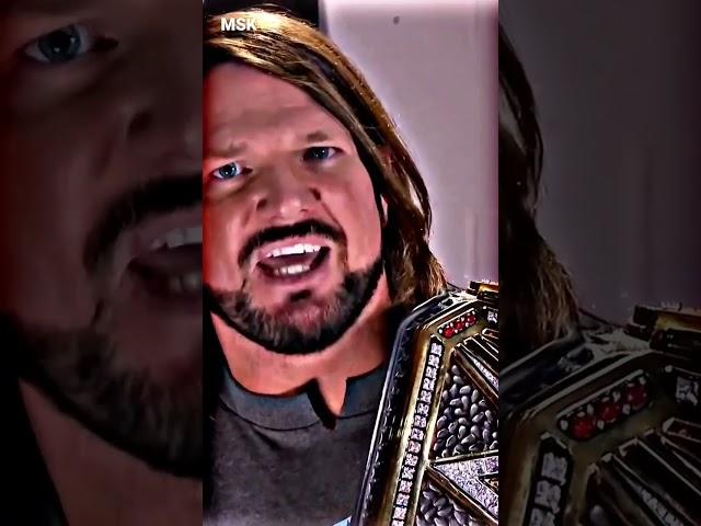 aj styles vs Roman reigns  #shorts #romanreigns #ajstyles