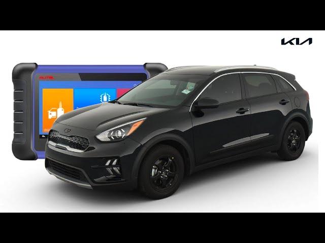 All key lost Kia Niro 2019/ Autel im508/ Полная утеря всех ключей Kia Niro 2019