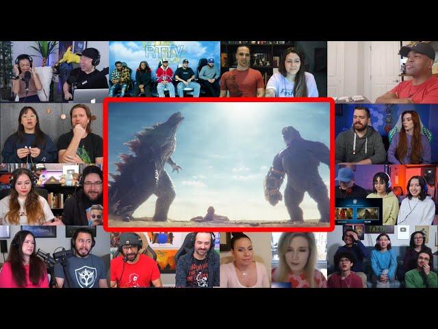 Godzilla X Kong New Empire Trailer 2 Reaction Mashup