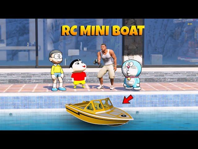 Shinchan & Franklin Buy Mini RC Boat in Gta 5