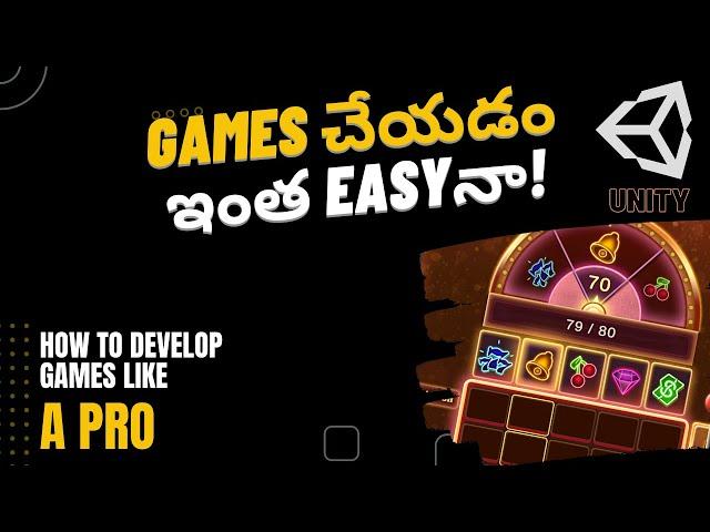 Learn Unity - Live Game Development for Beginners | Unity3d /2d game development in Telugu 