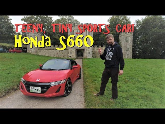 Real Road Test: Honda S660 - teeny, tiny sports car!