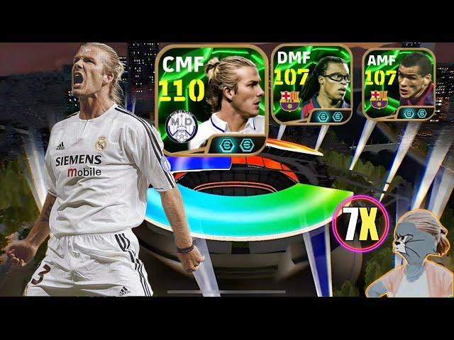 Trick To Get 110 Rated Epic David Beckham & Rivaldo & Edgar Davids In eFootball 2025 Mobile