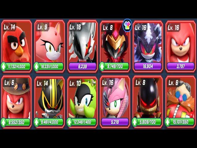 Sonic Forces - All 12 Challeger Runners Battle: Red, Burning Blaze, Infinite, Mephiles, Movie Knuck