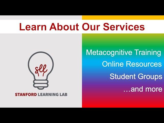 Welcome to the Stanford Learning Lab