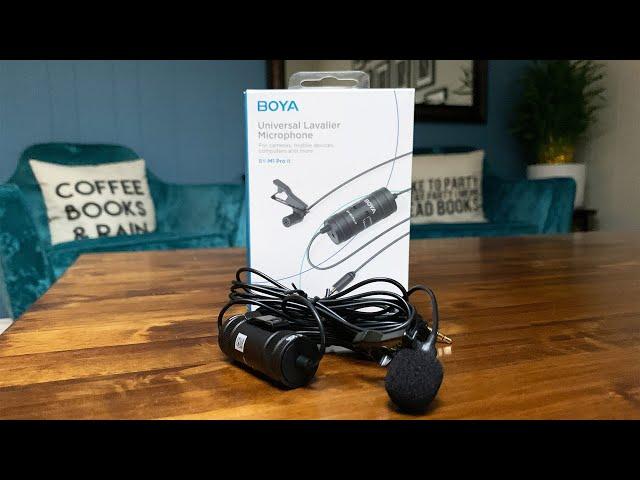 Boya M1 Pro II Lavalier Microphone Unboxing