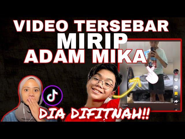 VIRAL TIKTOK VIDEO TAK SEN0N0H MIRIP ADAM MIKA TWITTER! DIA DIFITN4H 