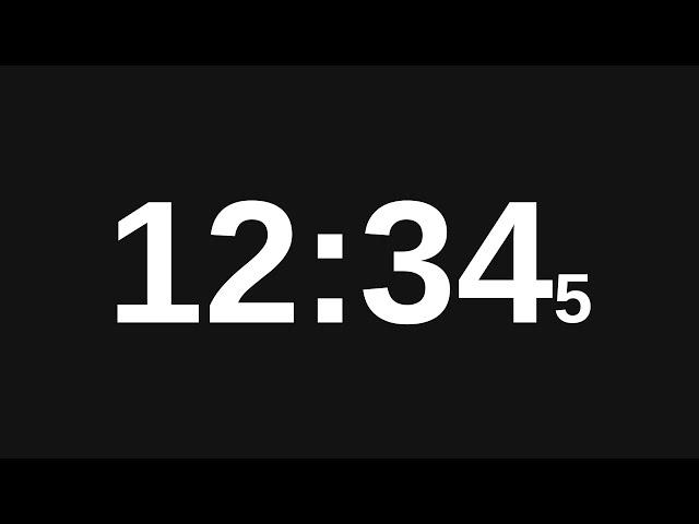 Stopwatch - Count Up Timer (1 Hour)