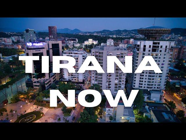 Tirana Now [ Titra Shqip ] CINEMATIC 4K Video.