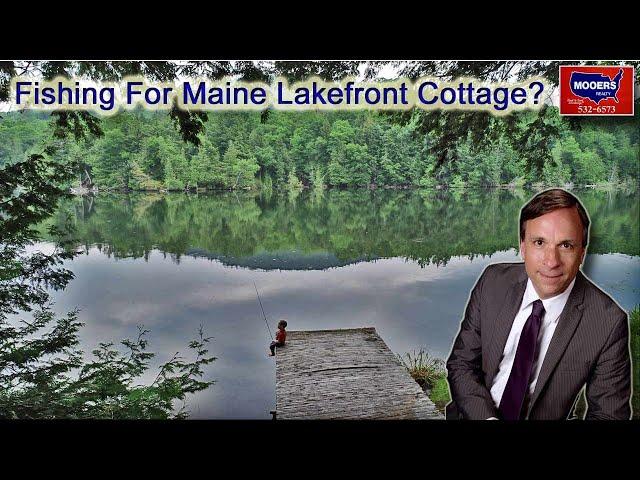 Maine Waterfront Lake Cottage | ME Real Estate
