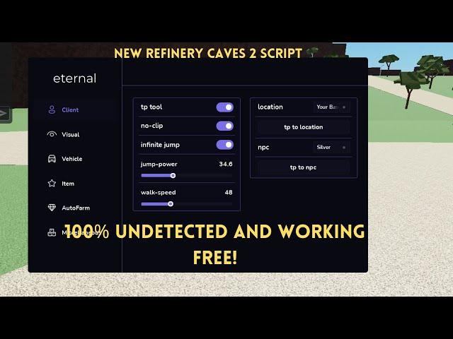 🪁NEW REFINERY CAVES 2 SCRIPT (100% FREE!)🪁 - Refinery Caves 2