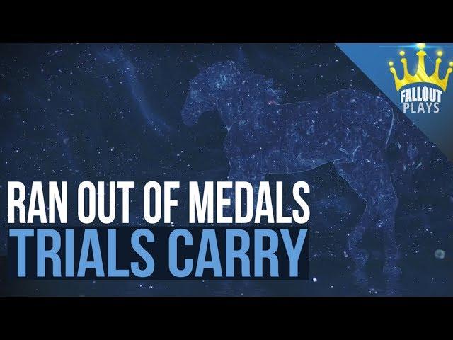 We Ran Out of Medals - Trials of the Nine Carry! DESTINY 2