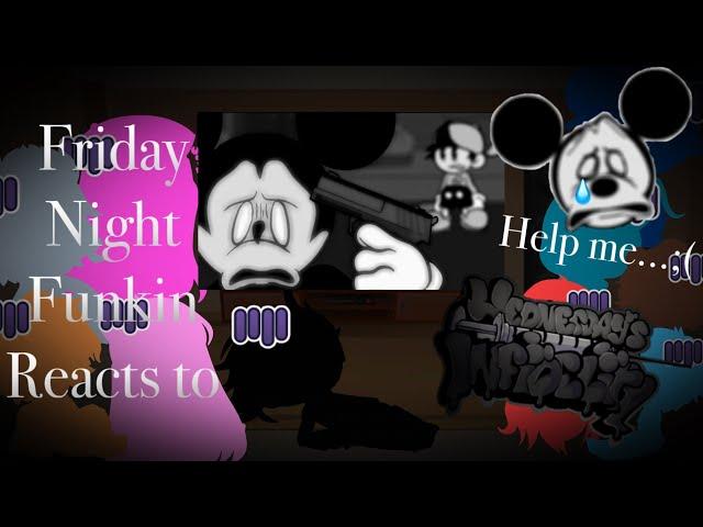 FNF Reacts To Wednesday Infidelity Mod (Bad ending version...?)